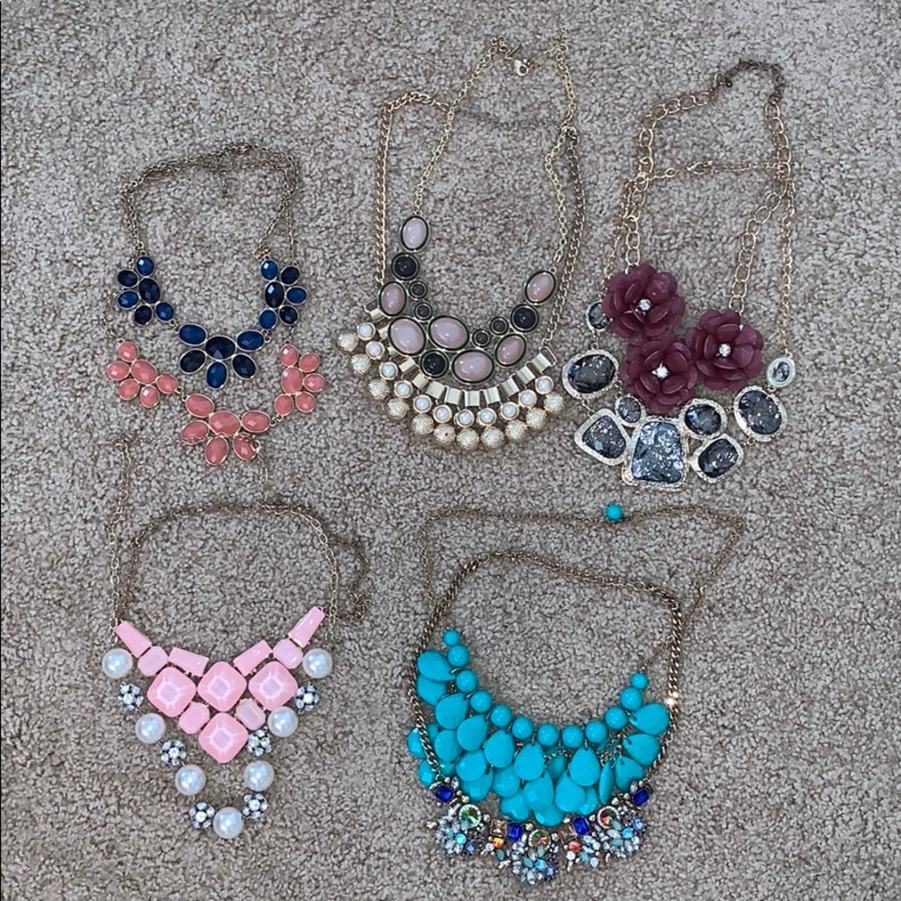 Women’s Set of 10 Statement Necklaces